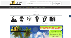 Desktop Screenshot of miledy.ro